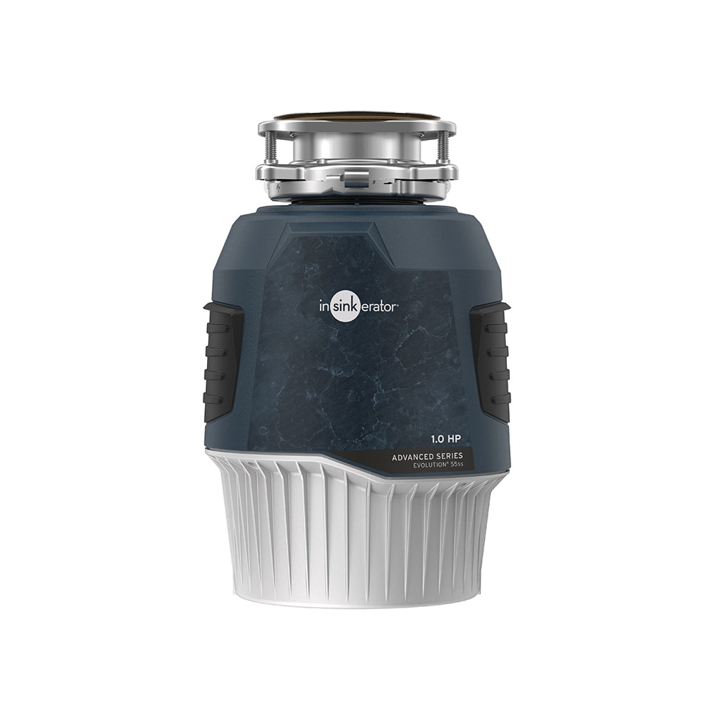 InSinkErator Evolution 55ss Advanced Series Continuous Feed 1-HP Septic Safe Non-corded Garbage Disposal with Noise Insulation EVOLUTION 55SS