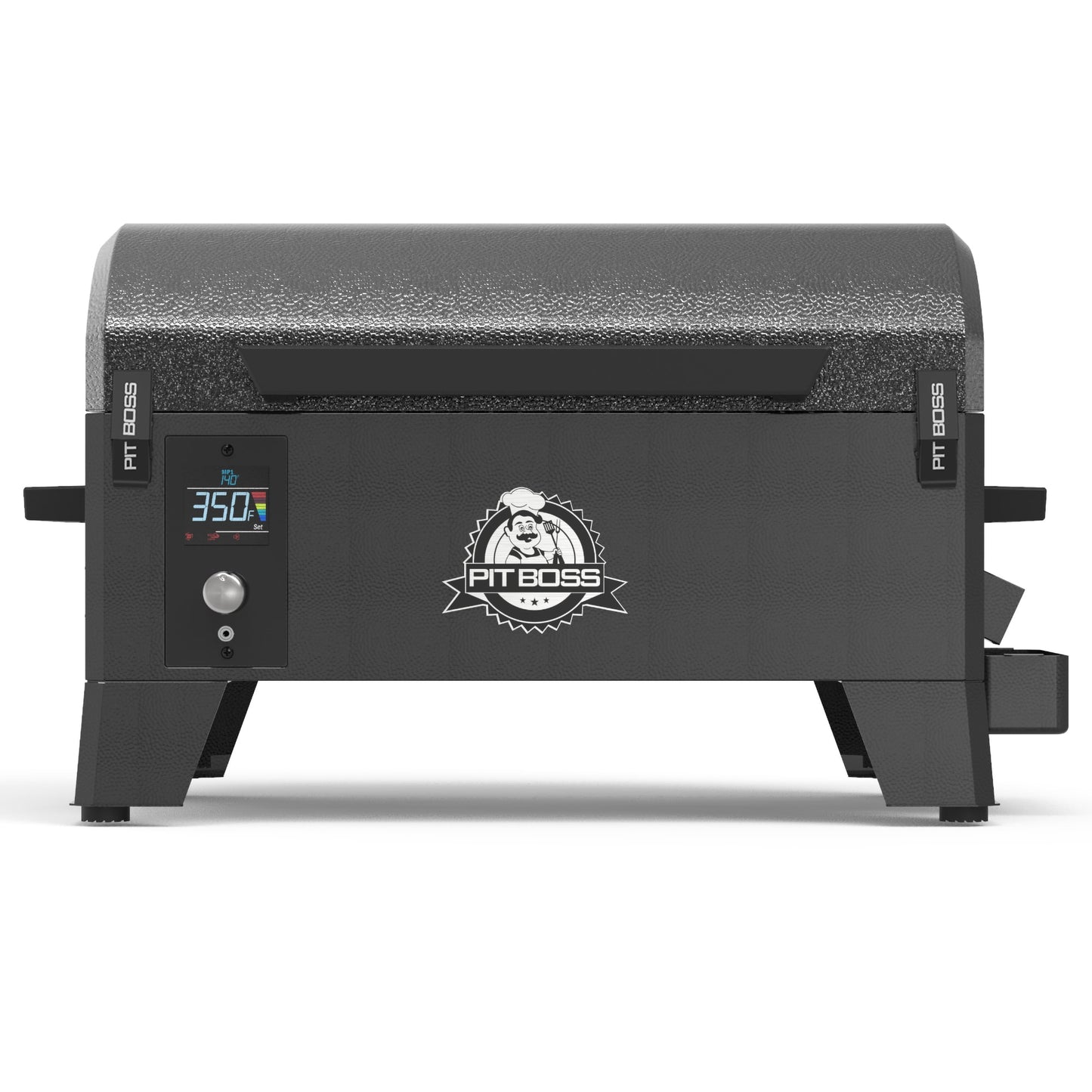 Pit Boss 256-Sq. in Black Portable Wood pellet Grill