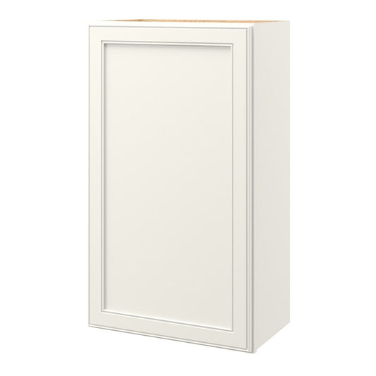 allen + roth McKeller 24-in W x 36-in H x 12-in D Linen Wall Fully Assembled Cabinet Flat Panel