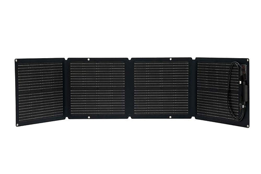 EcoFlow - Foldable 110W Solar Panel - Black