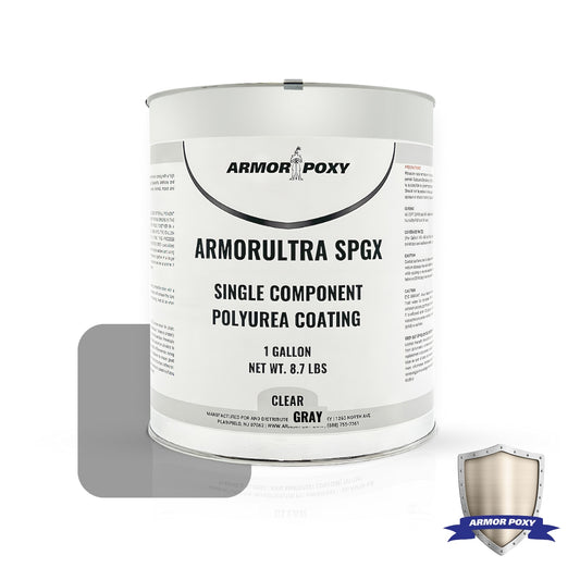Armorpoxy Polyurea 1-part Gray Polyurea Concrete and Garage Floor Paint ( 1-gallon )
