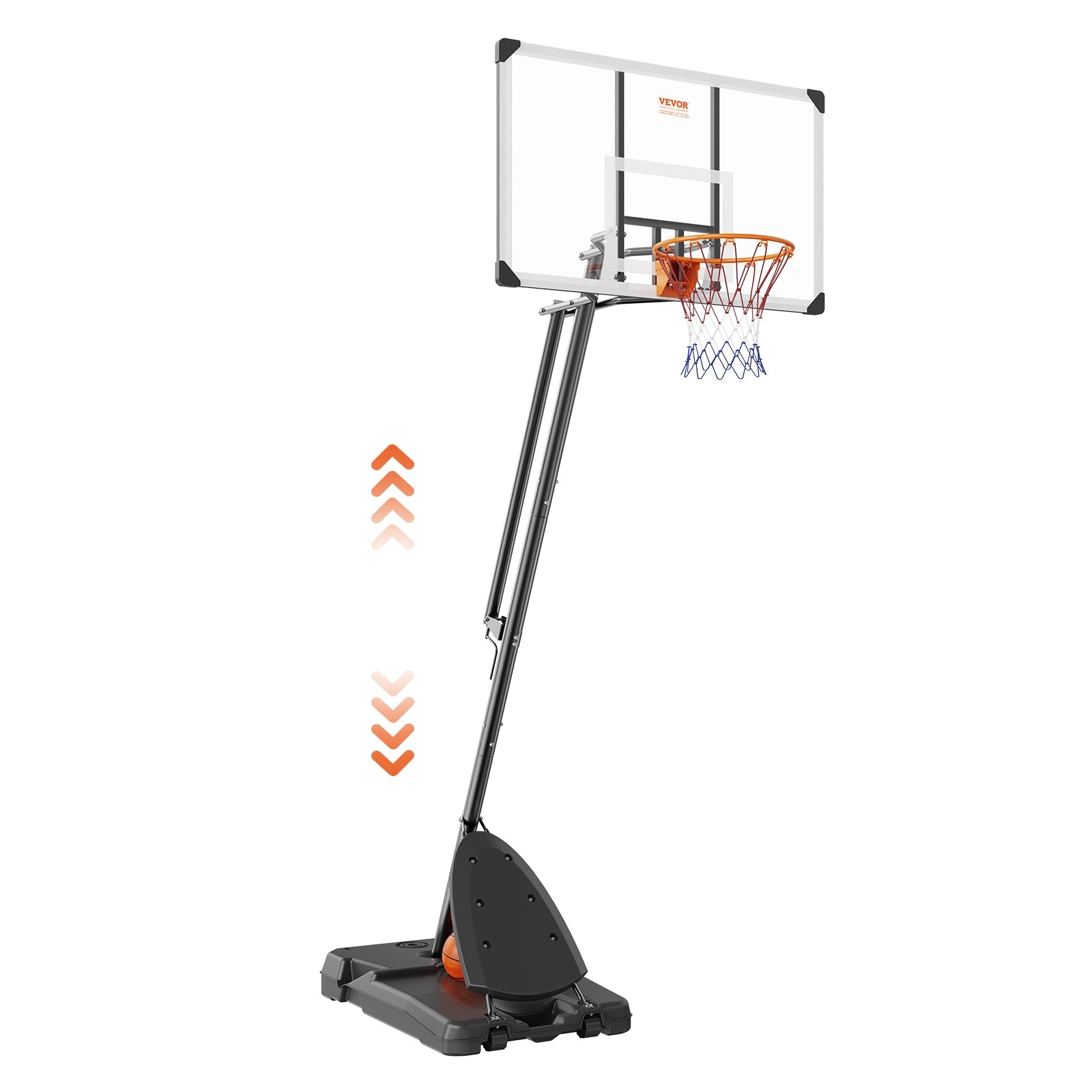 VEVOR Indoor/Outdoor In-ground 54-in Basketball System