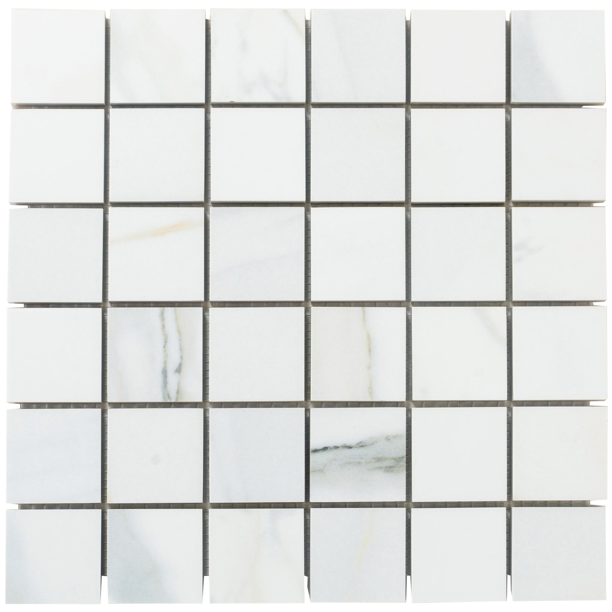 Apollo Tile Splendor White 12-in x 12-in Matte Porcelain Mosaic Floor and Wall Tile ( 10.76-sq ft Carton )