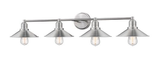 Z-Lite Casa 36.5-in 4 Light Brushed Nickel Modern/contemporary Bathroom Vanity light