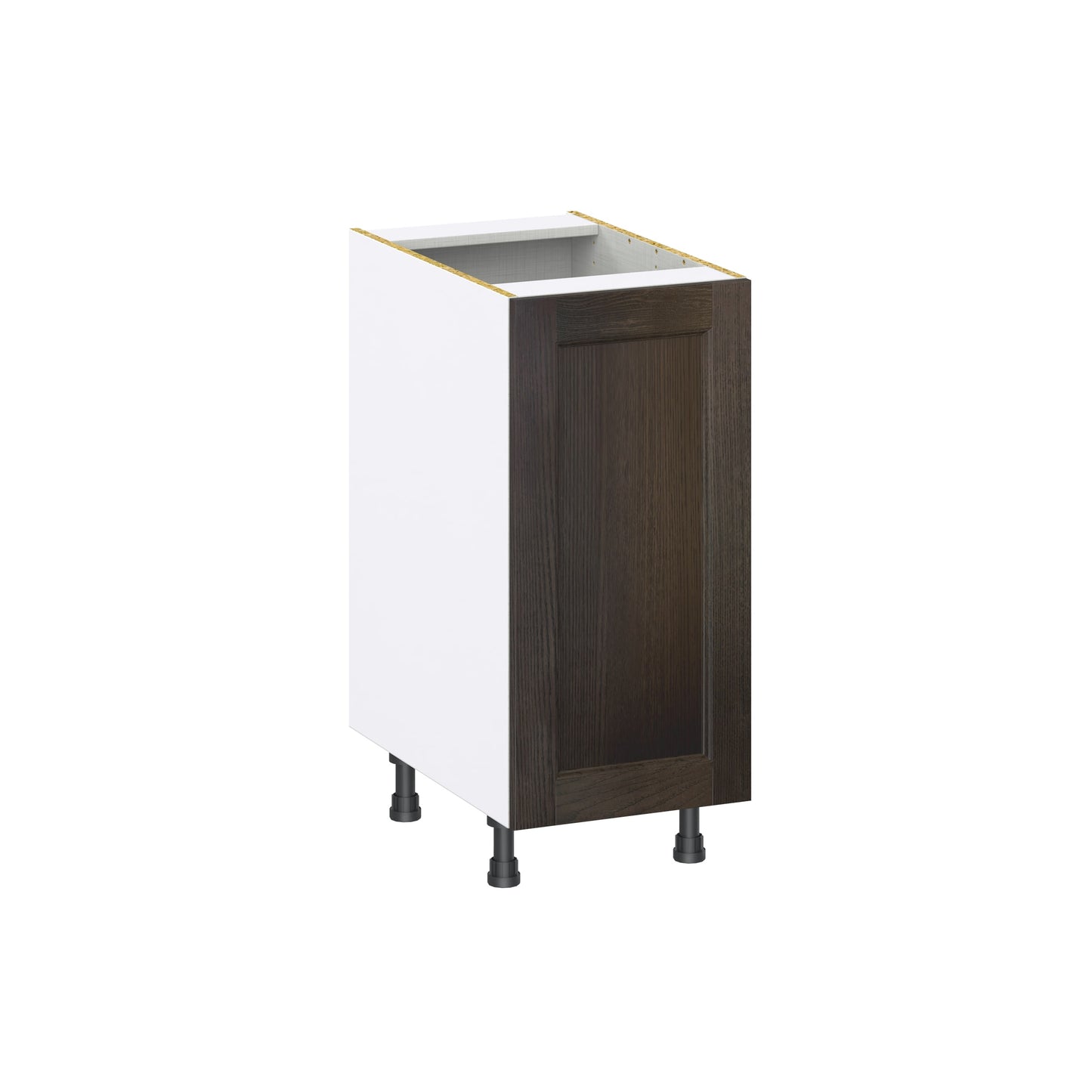 Hugo&Borg Montclaire 15-in W x 34.5-in H x 24.5-in D Chestnut Base Fully Assembled Cabinet Recessed Panel Shaker