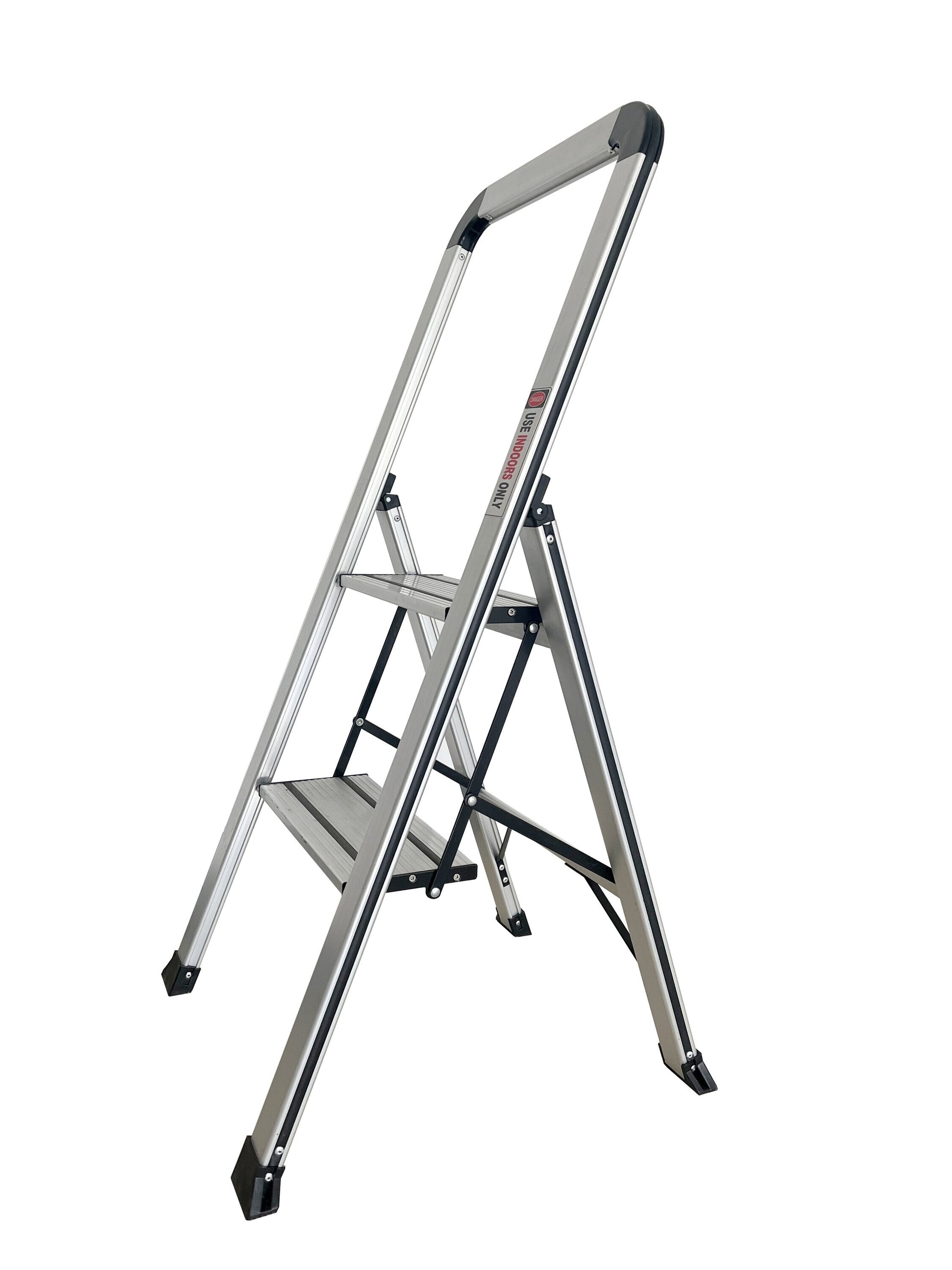 Maocao Hoom 3.19-ft Aluminum Type 2- 225-lb Load Capacity Step Ladder DJ-C-W22702955