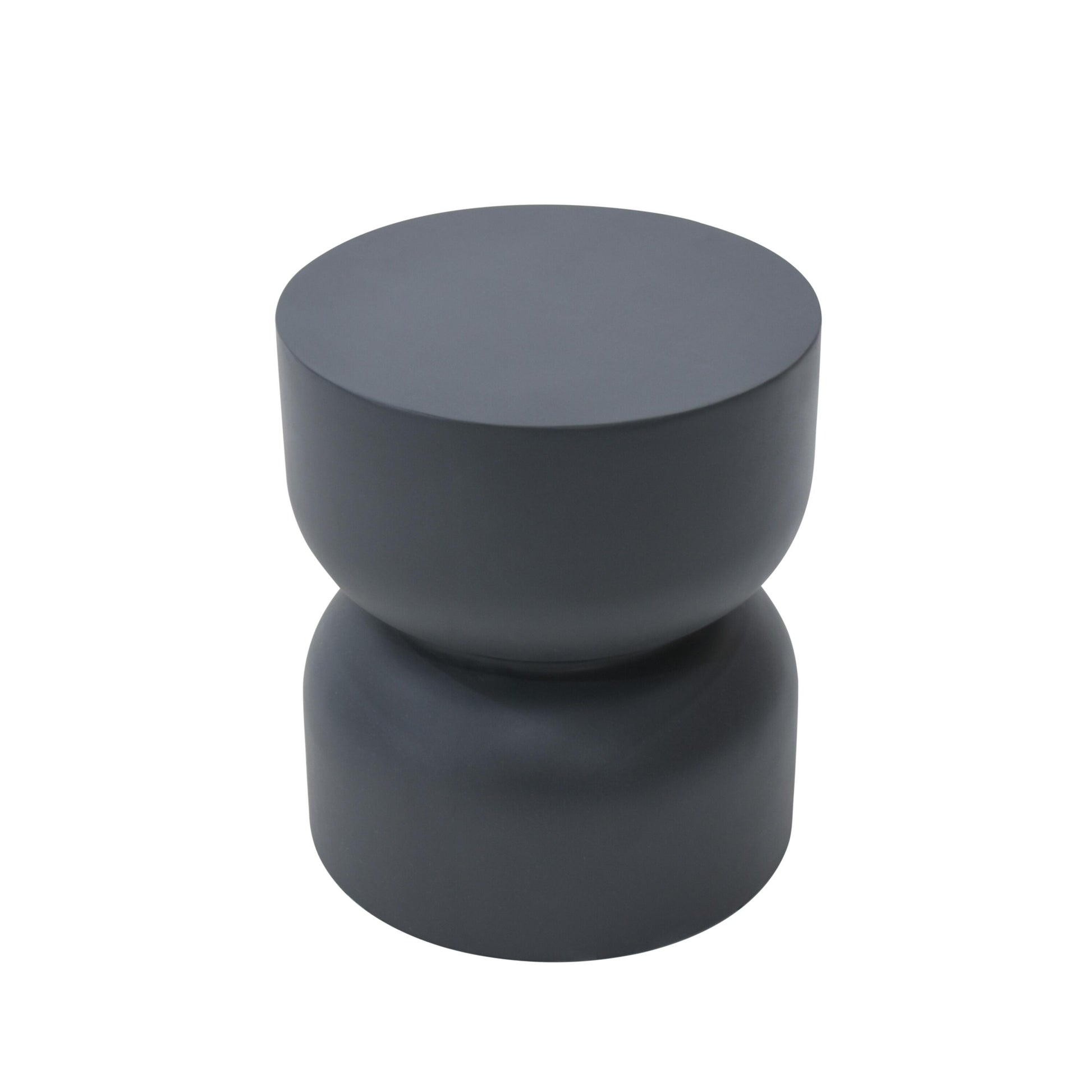 Moda Furnishings MD-FEG07-SL Round Outdoor Coffee Table 17.7-in W x 17.7-in L