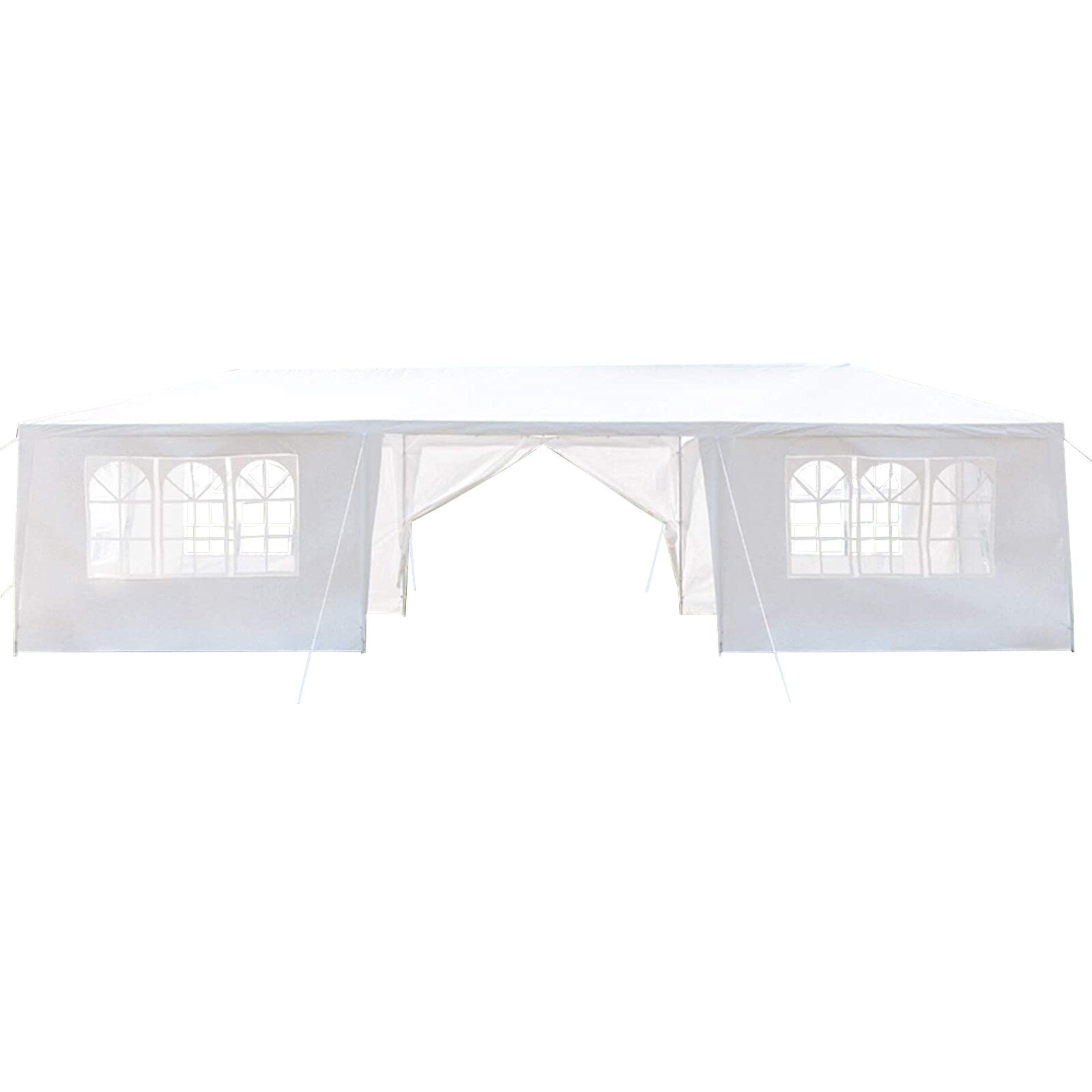 Maocao Hoom 30-ft x 10-ft Rectangle White Party canopy