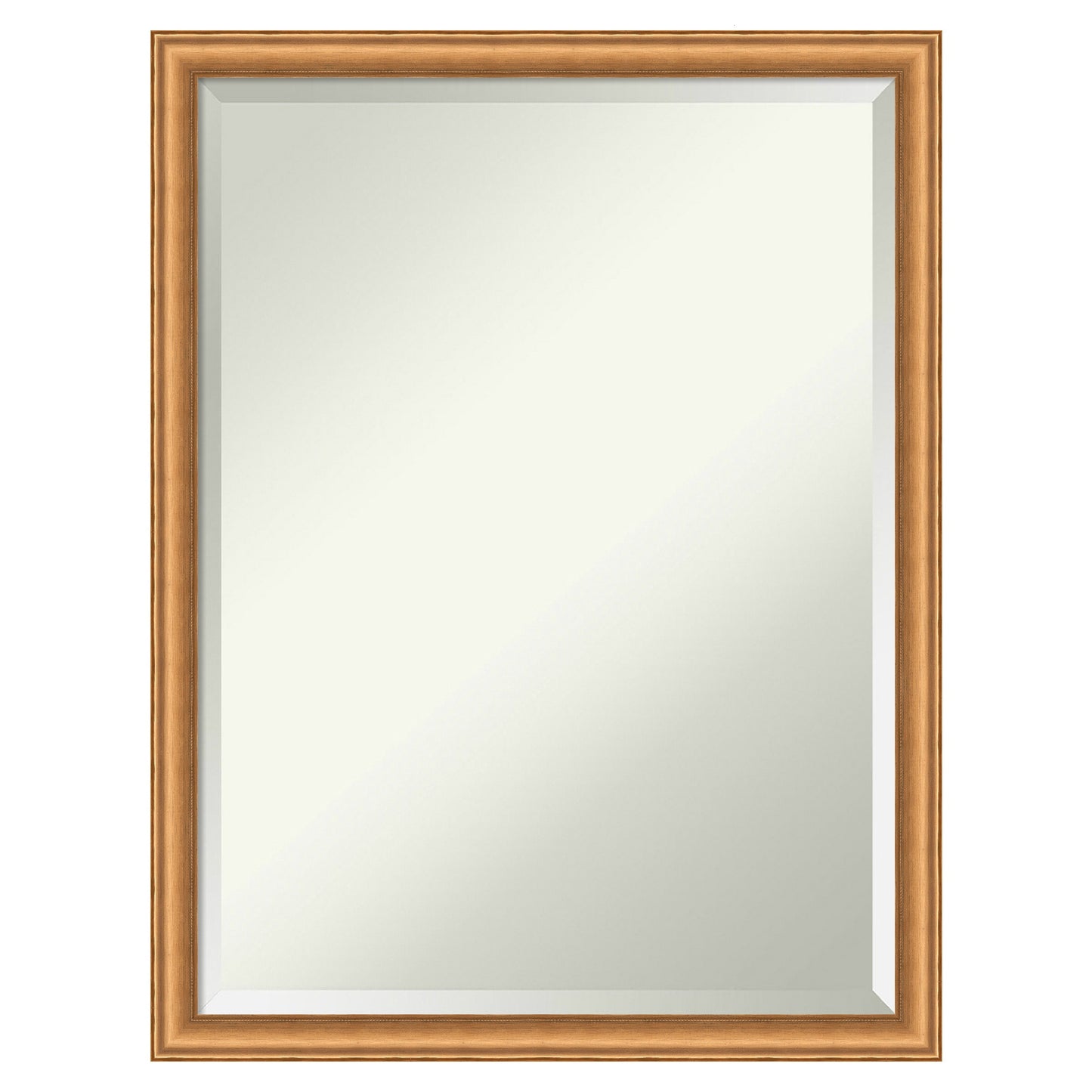 Amanti Art Salon Scoop Copper Frame 20-Inches W x 26-Inches H Rectangle Salon Scoop Copper Framed Vanity Mirror