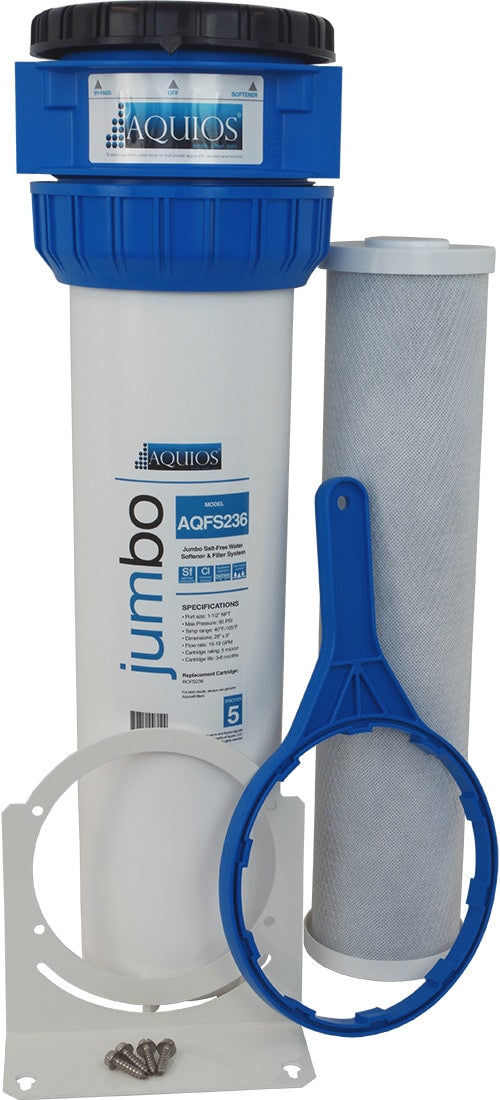 Aquios Water Softener for Hard Water and Iron Reduction