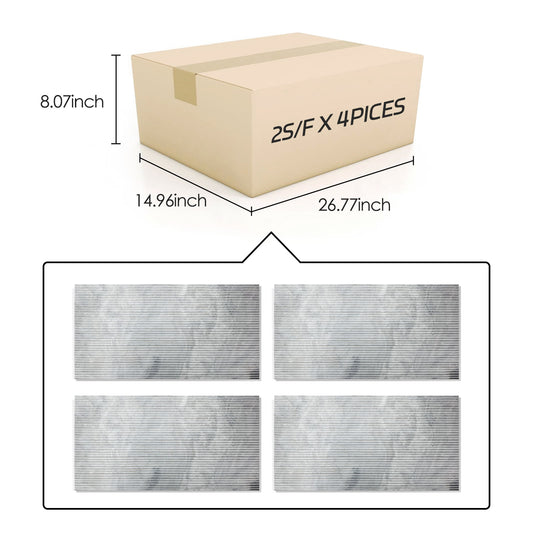 Xspracer Gray 12-in x 24-in Multi-finish Natural Marble Wall Tile ( 8.0-sq ft Carton )