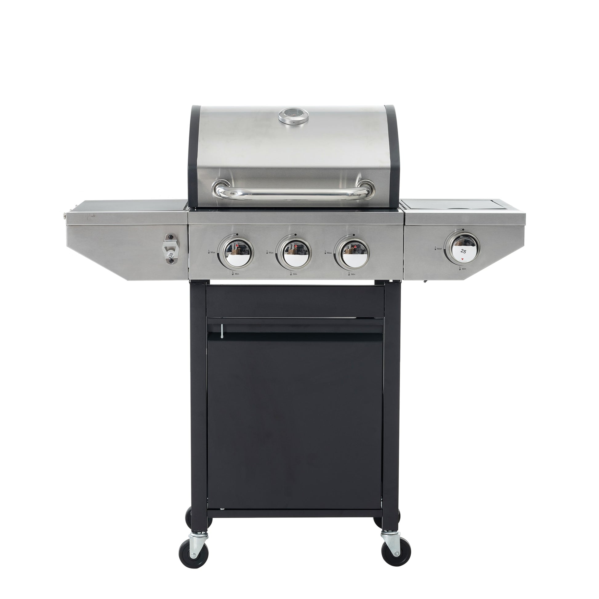 Xspracer Black Liquid Propane Gas Grill with Integrated Smoker Box
