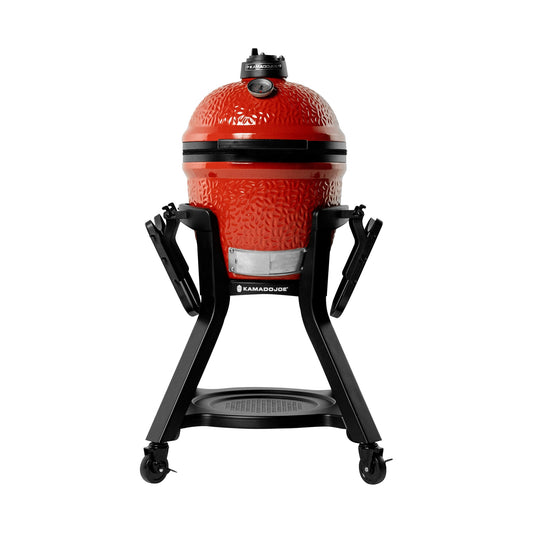 Kamado Joe Joe Jr Black Steel Folding Grill cart