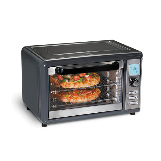 Hamilton Beach 6-Slice Gray Convection Toaster Oven Automatic Shut-off (1800-Watt) 31390