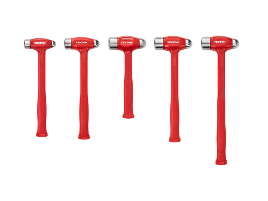 TEKTON 50-oz Smooth Face Polyurethane Head Plastic Mechanic's Ball Peen Hammer Set HDB95003