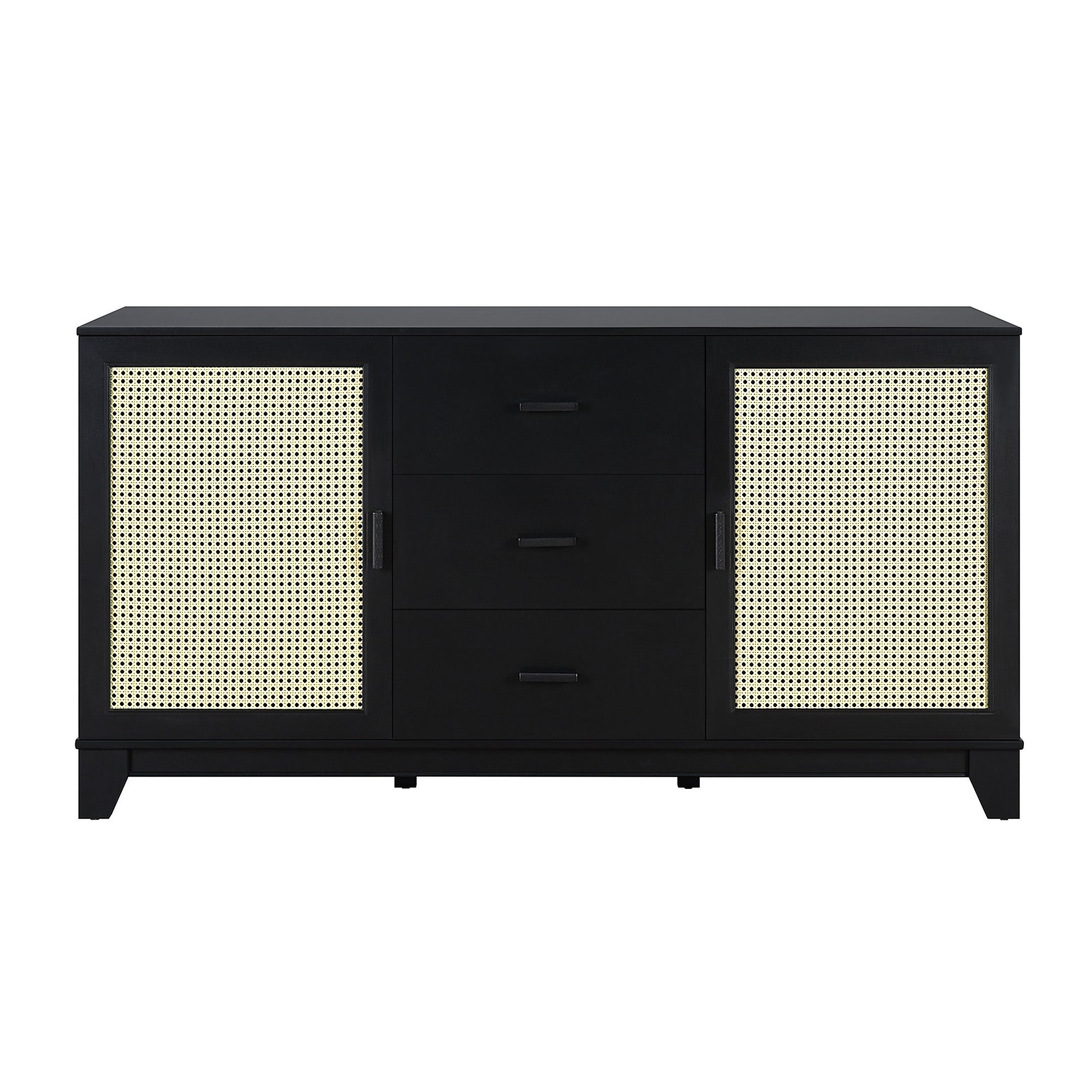 Manhattan Comfort Contemporary/Modern Black Sideboard