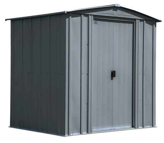 Arrow 6-ft x 5-ft Classic Galvanized steel Metal Storage Shed