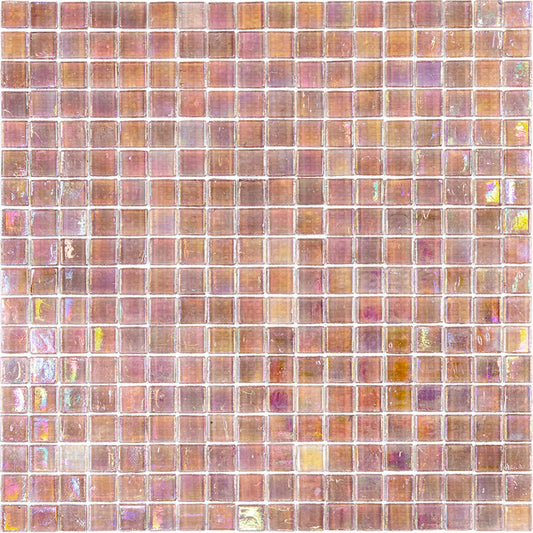 Apollo Tile Skosh China Pink 11-1/2-in x 11-1/2-in Glossy Glass Mosaic Floor and Wall Tile ( 18.69-sq ft Carton )