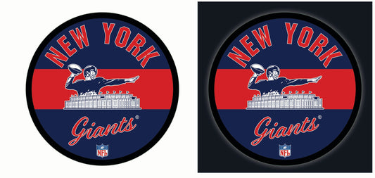 Evergreen New York Giants 23-in W x 23-in H Acrylic Sports Wall Phrases Wall accent