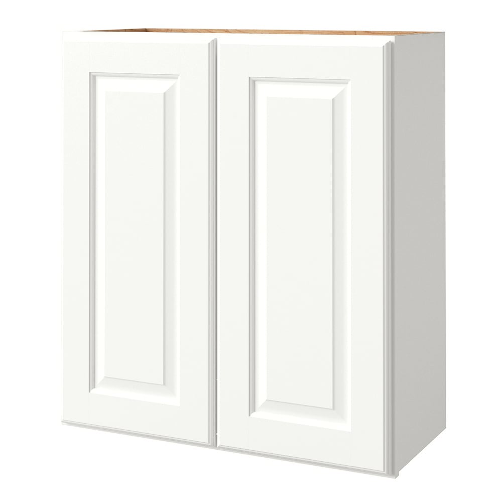 allen + roth Tilson 27-in W x 36.125-in H x 12-in D Linen Wall Fully Assembled Cabinet Raised Panel Square