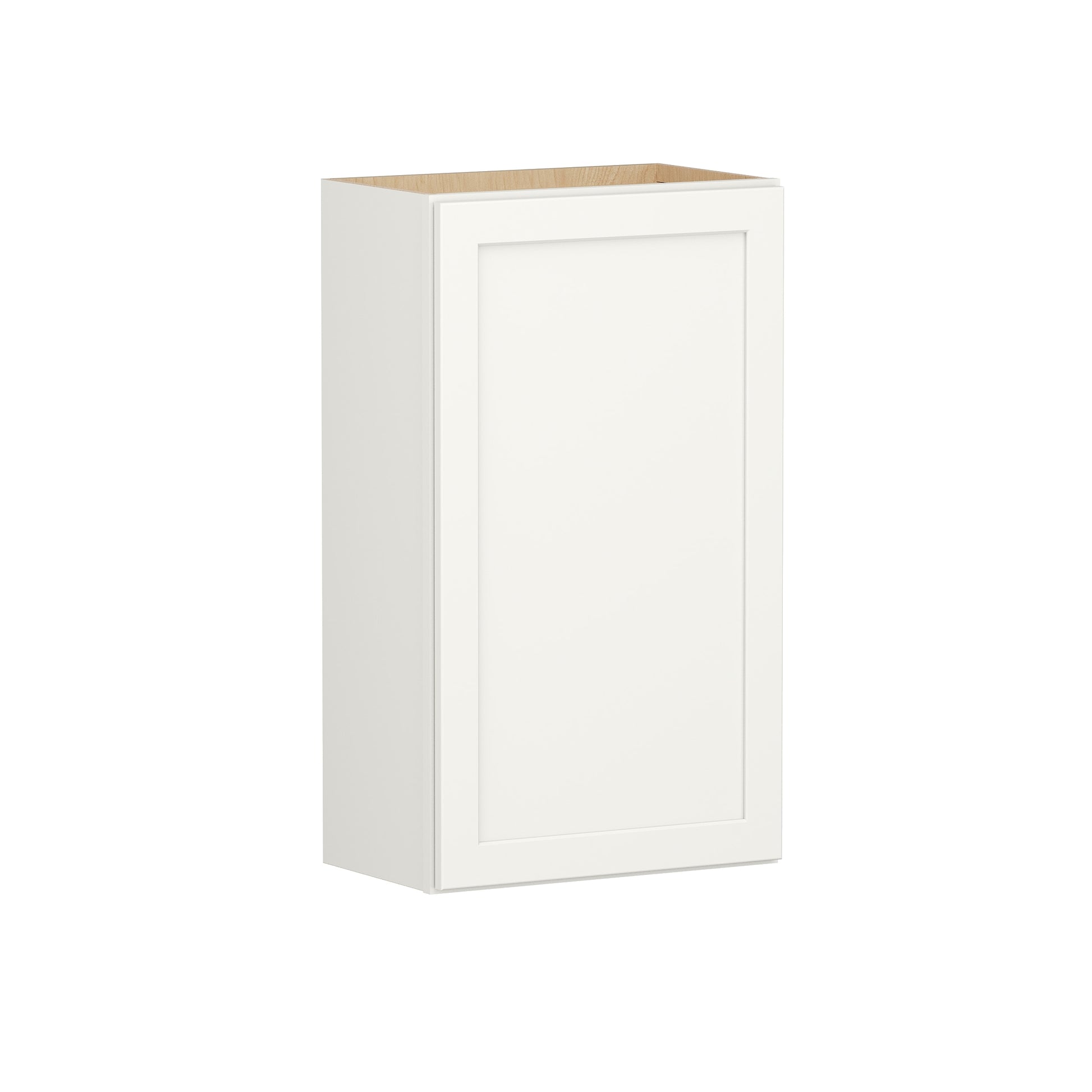 Shenandoah PRO Express Breckenridge 21-in W x 36-in H x 12-in D Linen Full Overlay Wall Fully Assembled Plywood Cabinet Recessed Panel