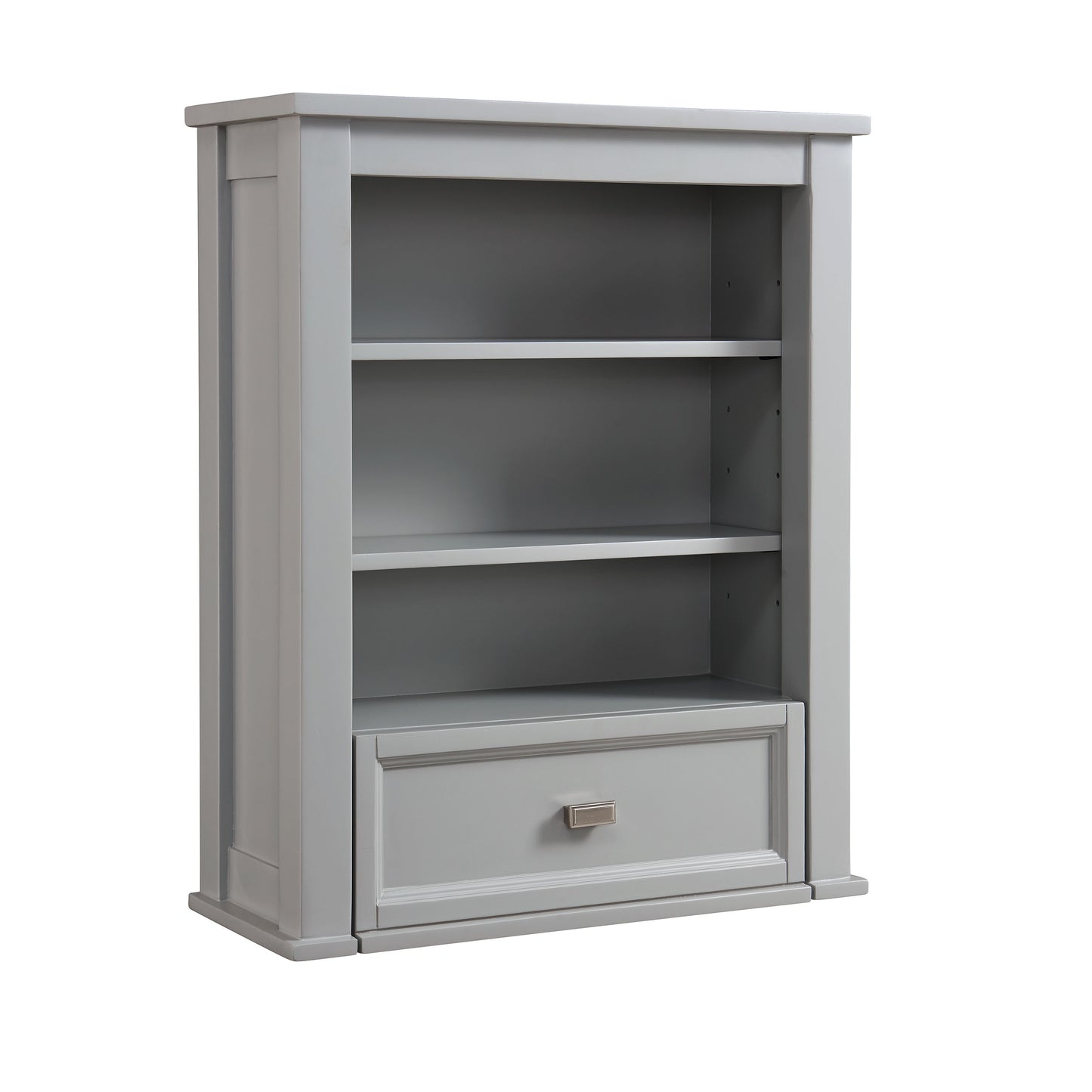 allen + roth Canterbury 24-in x 30-in x 10-in Muse Gray Soft Close Bathroom Wall Cabinet