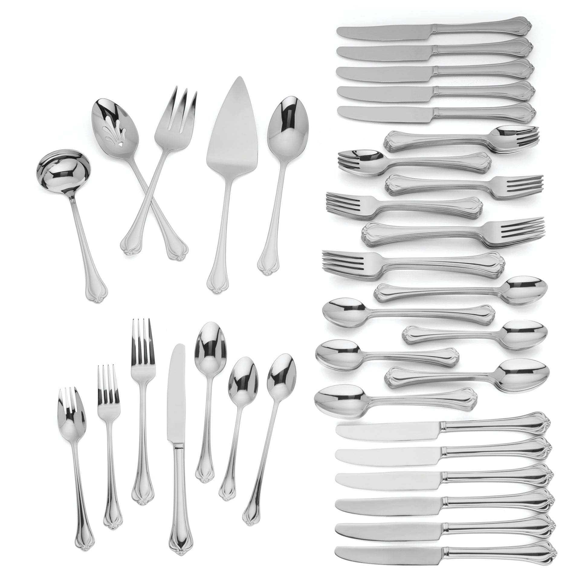 LENOX Alcott 89 -Pieces Polished Modern Flatware