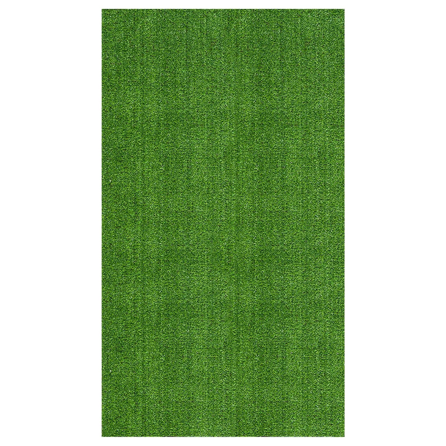 Ottomanson Artificial grass 8x53 Fake Grass Turf Rug For Patio Lawn Landscape 7.8-ft x 53-ft Artificial Grass