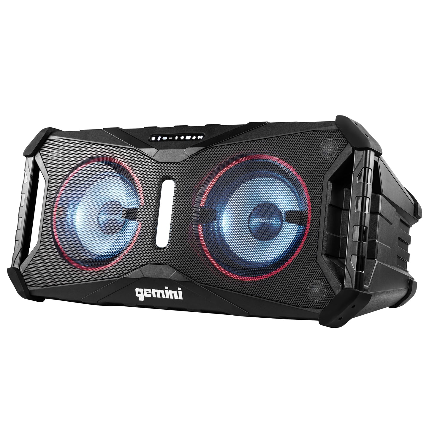 Gemini SoundSplash 400 -Watt Smart Bluetooth Indoor/Outdoor Portable Speaker in Black 1 Speaker Set