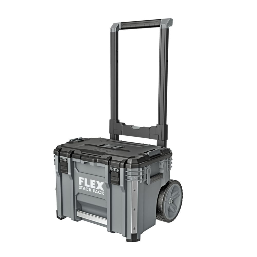FLEX STACK PACK Rolling Tool Box 22-in W x 26.3-in H x 19.2-in D Gray Metal Rolling Tool Box FS1101
