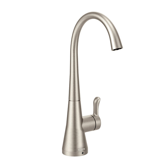 Moen Sip Spot Resist Stainless Single Handle Deck-mount Kitchen Faucet with Sprayer