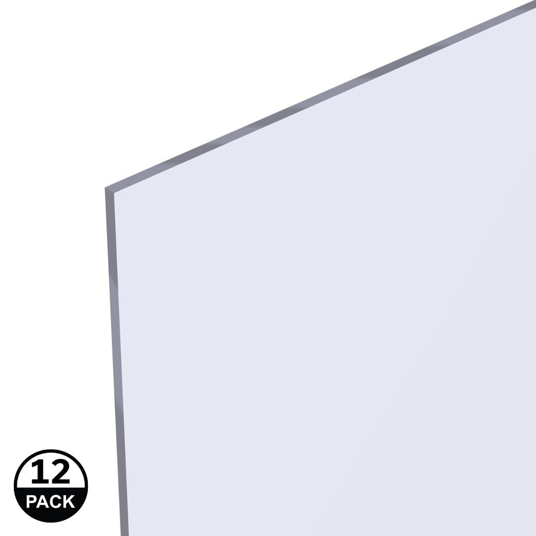 OPTIX Acrylic 0.093-in T x 36-in W x 48-in L Clear Acrylic Sheet