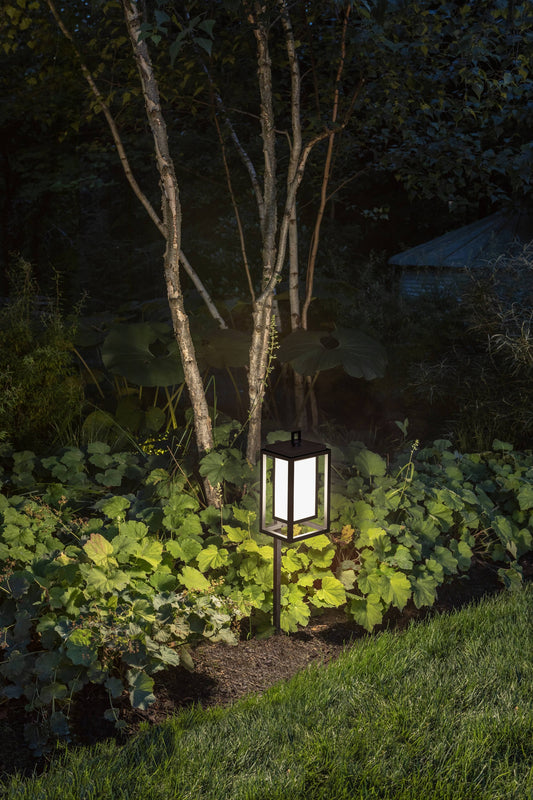 Hinkley Republic 150 -Lumens 1.5 -Watt Black Low voltage Hardwired LED Outdoor Path Light ( 2700-K )
