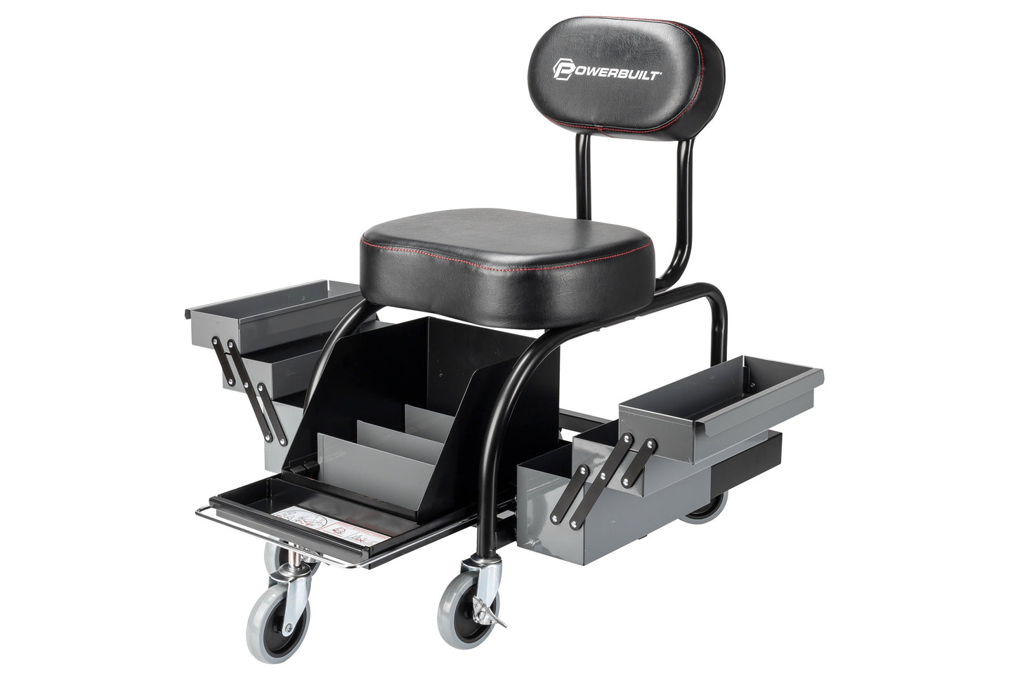 Powerbuilt 31.4-in x 24.5-in Work Seat 941929ECE