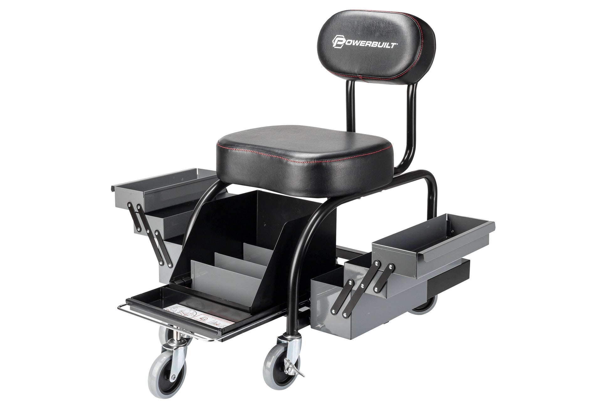 Powerbuilt 31.4-in x 24.5-in Work Seat 941929ECE