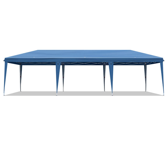 Winado 29.53-ft x 9.84-ft Rectangle Blue Pop-up canopy