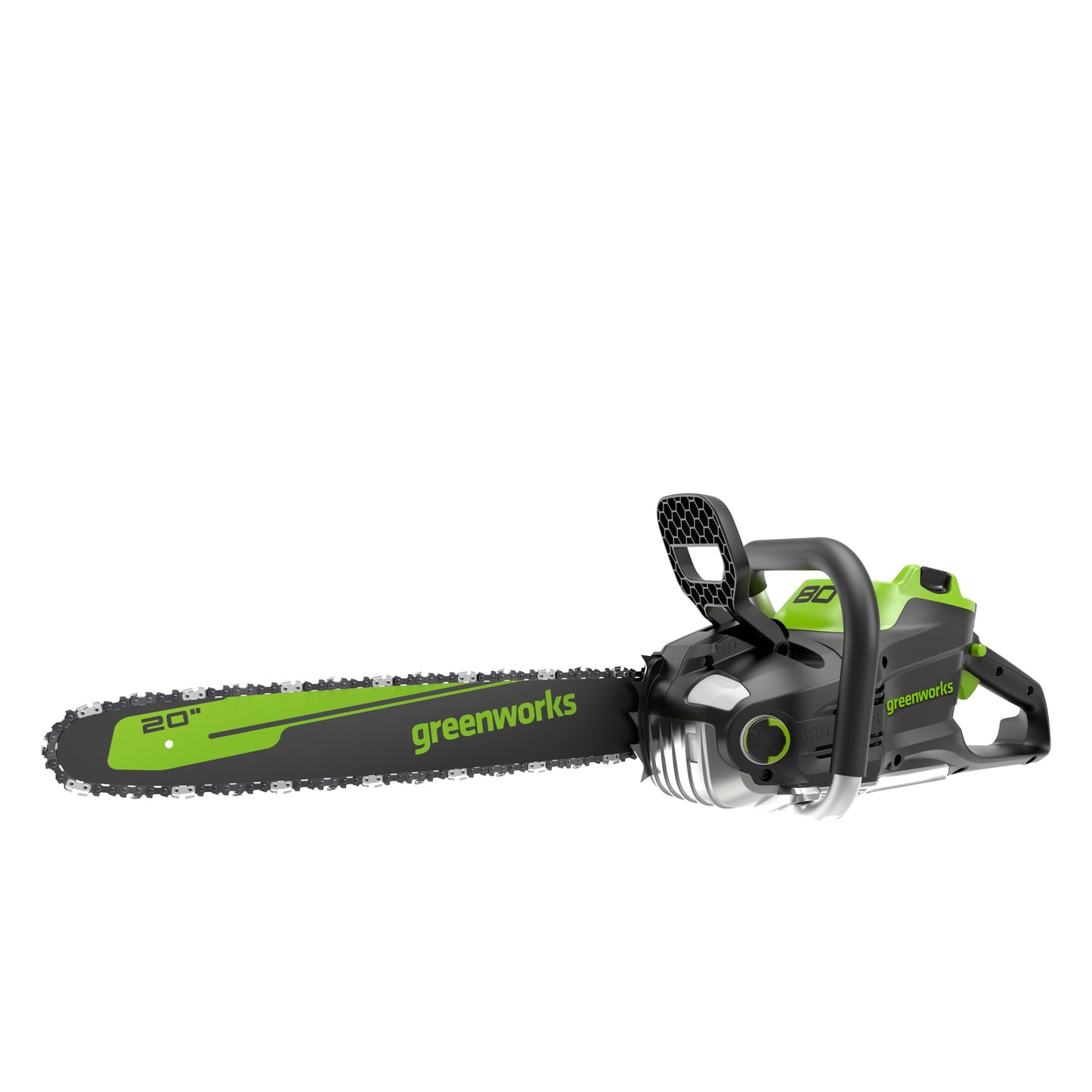 Greenworks 80-volt 20-in Brushless Battery Chainsaw (Battery and Charger Not Included) CS80L04