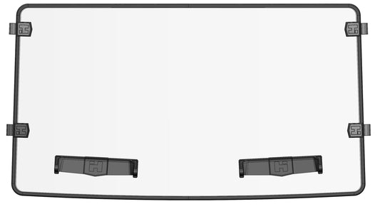 Axis Clear 52-in x 2-in x 30-in Windshield