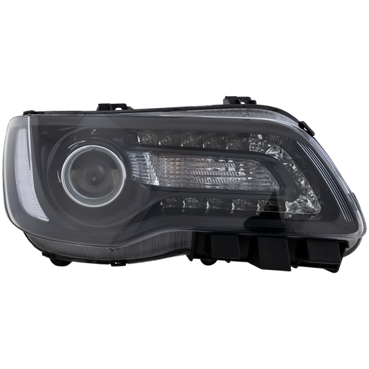 Garage-Pro Passenger Side Headlight For Chrysler 300 2015-2017 Halogen with Bulb(s) Capa Replaces# 68214382ad