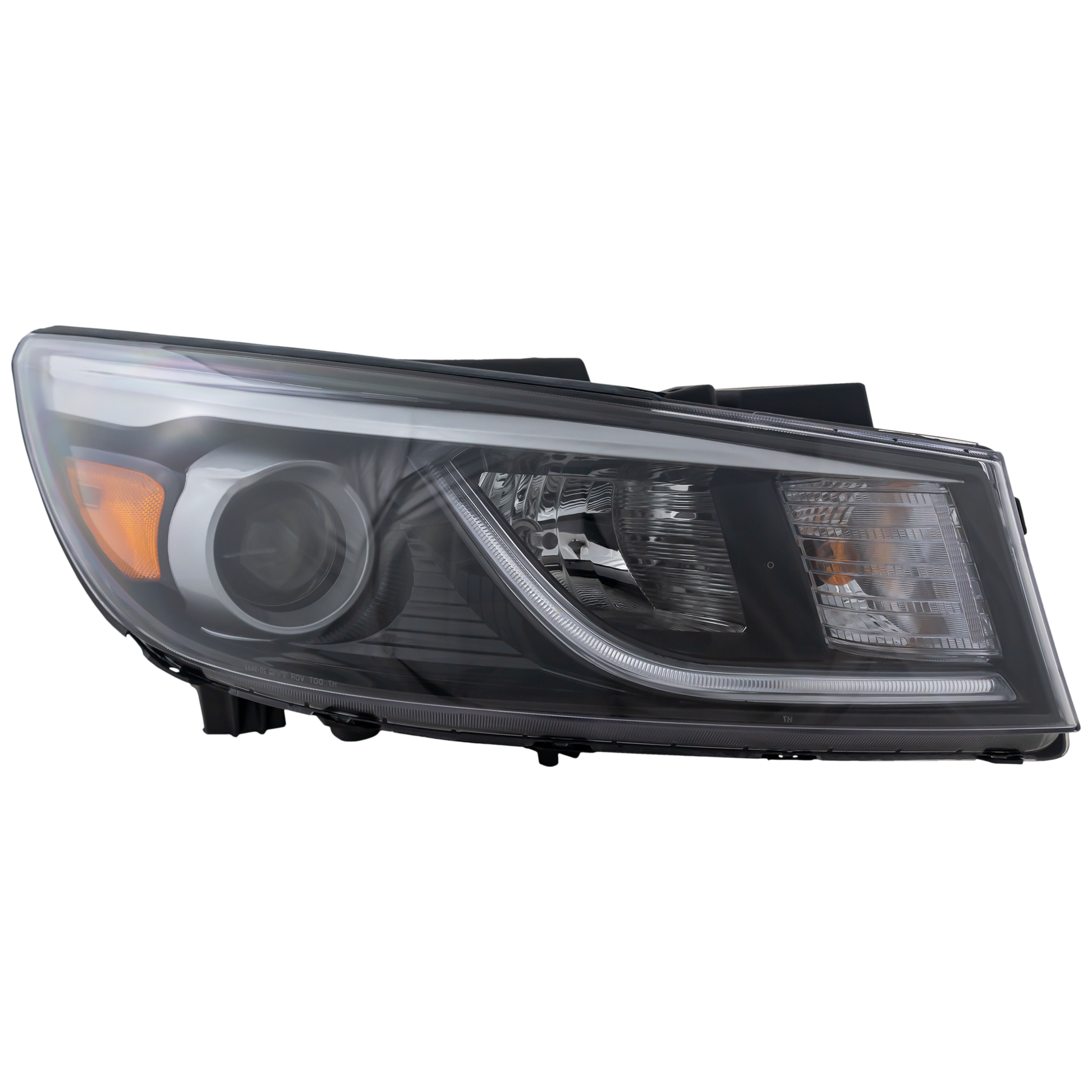 Garage-Pro Headlight For Kia Sedona 2015-2018 Rh Assembly Halogen with LED Position Light Ex/l/lx Models