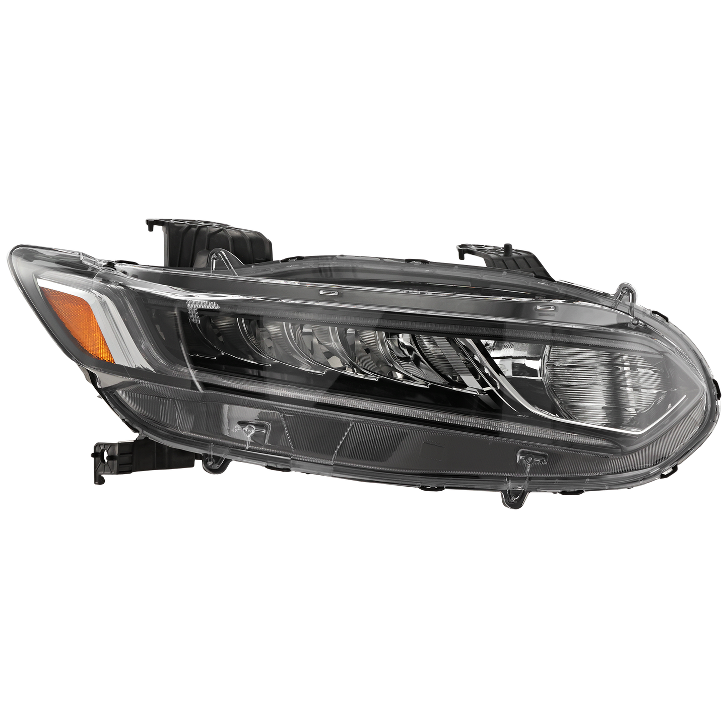 Garage-Pro Passenger Side Headlight For Honda Accord 2018-2022 Halogen with Bulb(s) Replaces# 33100tvaa01