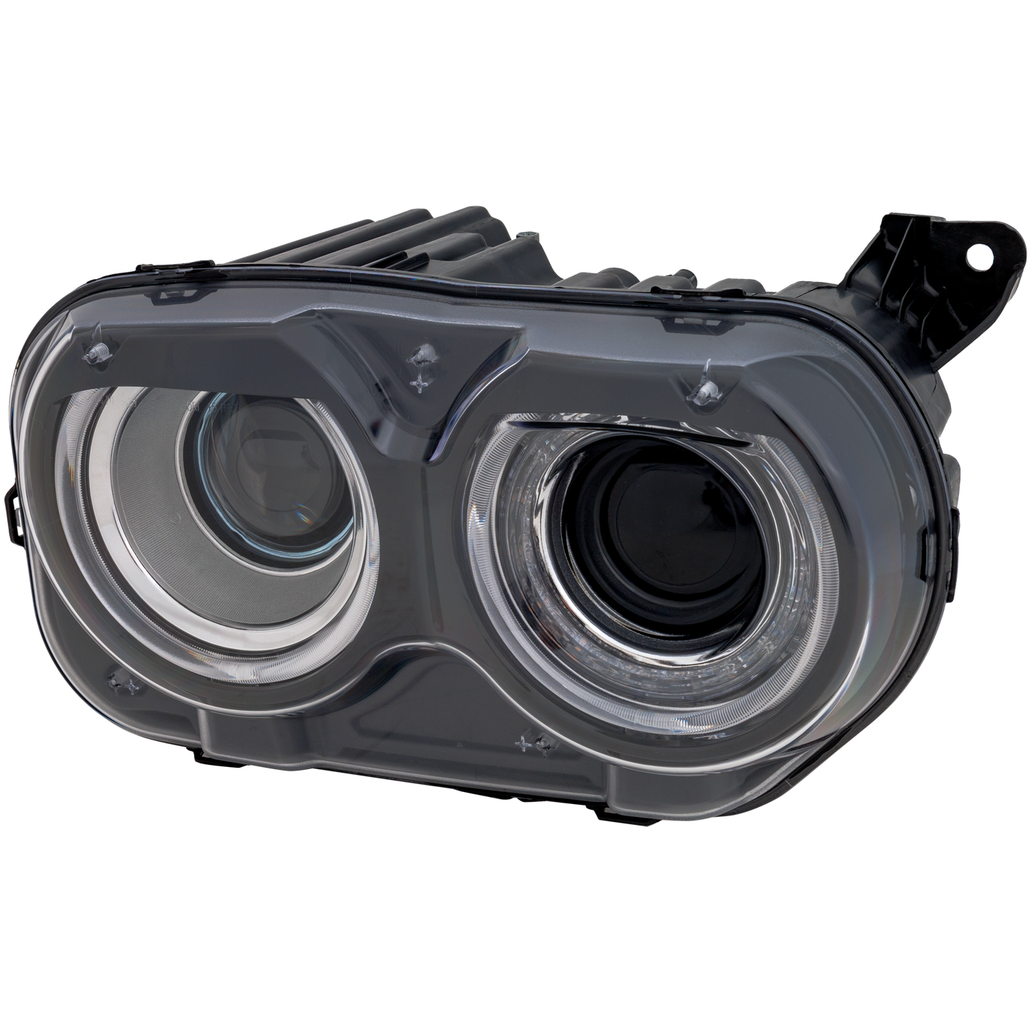 Garage-Pro Headlight Compatible with 2015-2020 Dodge Challenger Clear Lens Composite Halogen Passenger Side