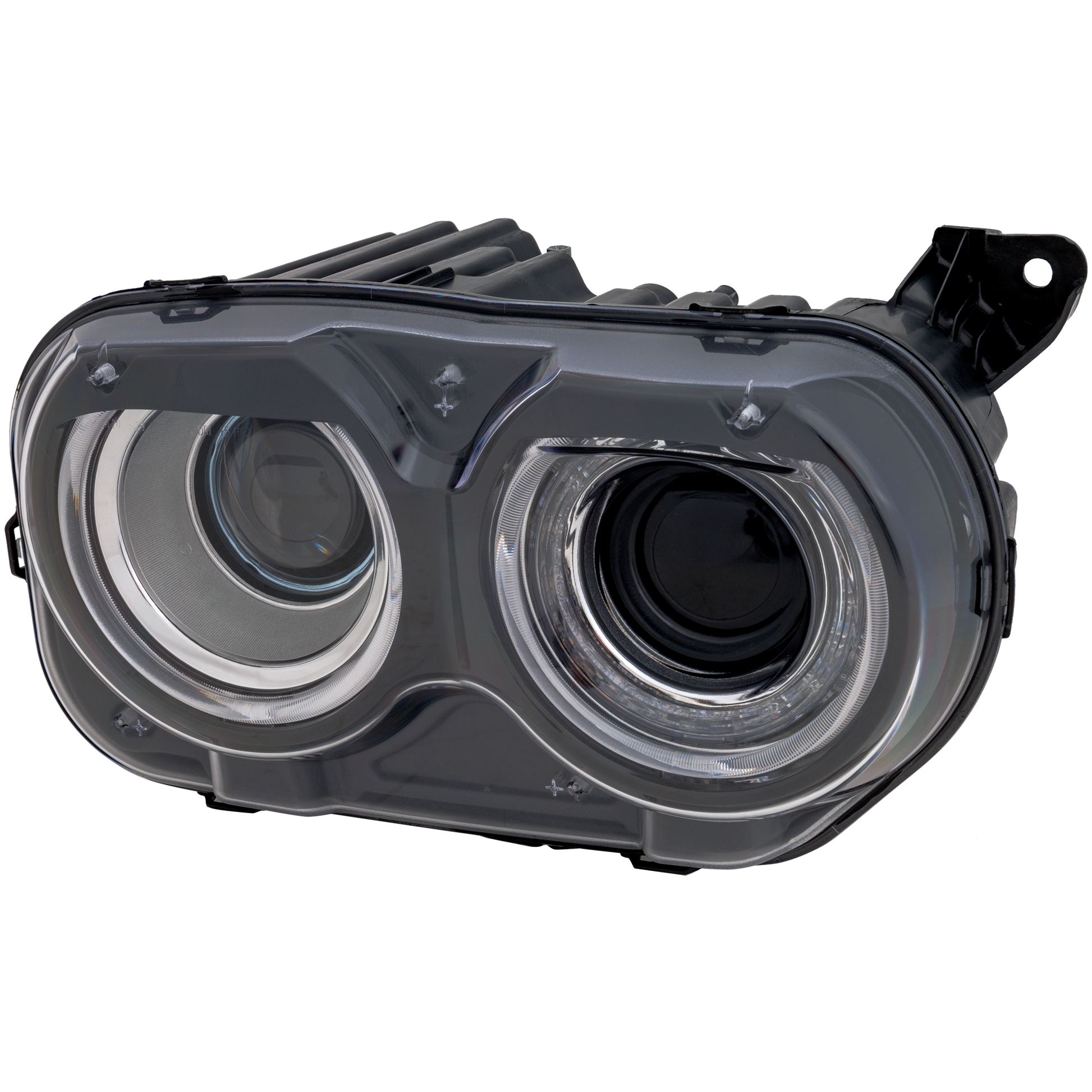 Garage-Pro Headlight Compatible with 2015-2020 Dodge Challenger Clear Lens Composite Halogen Passenger Side