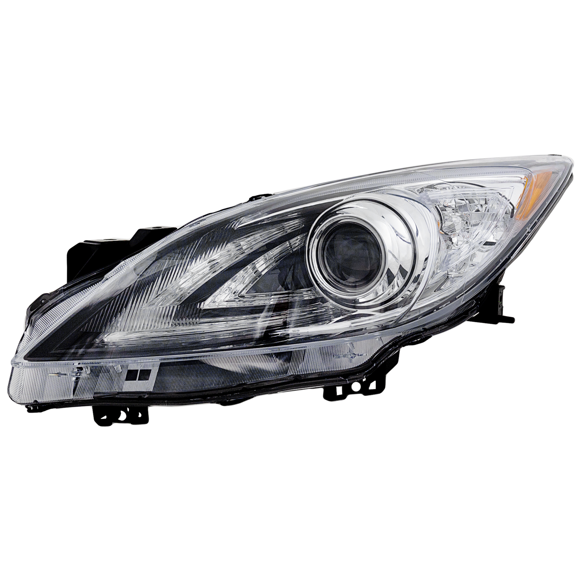 Garage-Pro Headlight Compatible with Mazda 3 2010-2013 Lh Lens and Housing with Drl