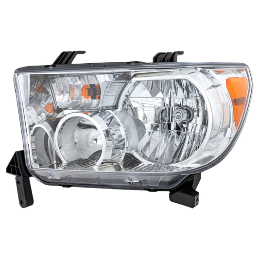 Garage-Pro Driver Side Headlight For Toyota Tundra 2009-2013 Halogen with Bulb(s) Capa Replaces# 811500c070