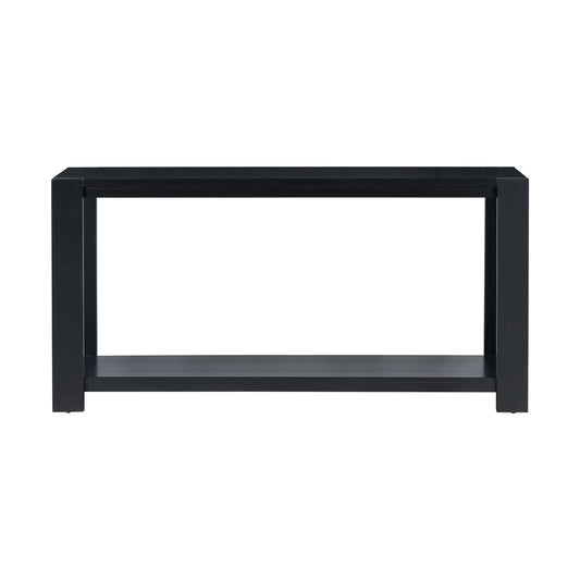 CESICIA Patio Table Rectangle Outdoor Bar height Table 15.7-in W x 59.8-in L