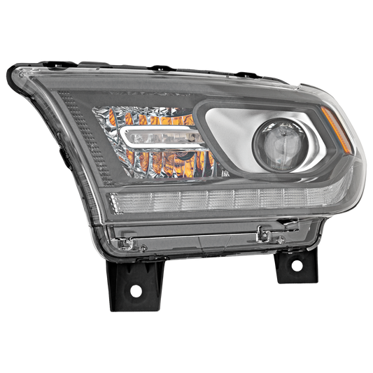 Garage-Pro Driver Side Headlight For Dodge Durango 2014-2015 Halogen with Bulb(s) For Models with Daytime Running Light Replaces# 55112969ai