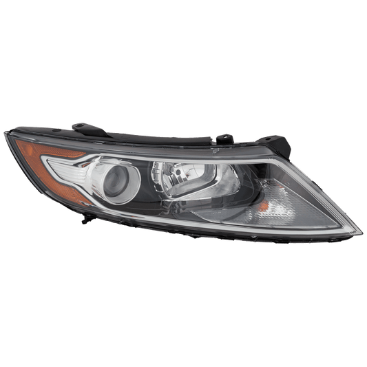 Garage-Pro Passenger Side Headlight For Kia Optima Hybrid 2011-2013 Halogen with Bulb(s) Capa Sedan Replaces# 921024u020