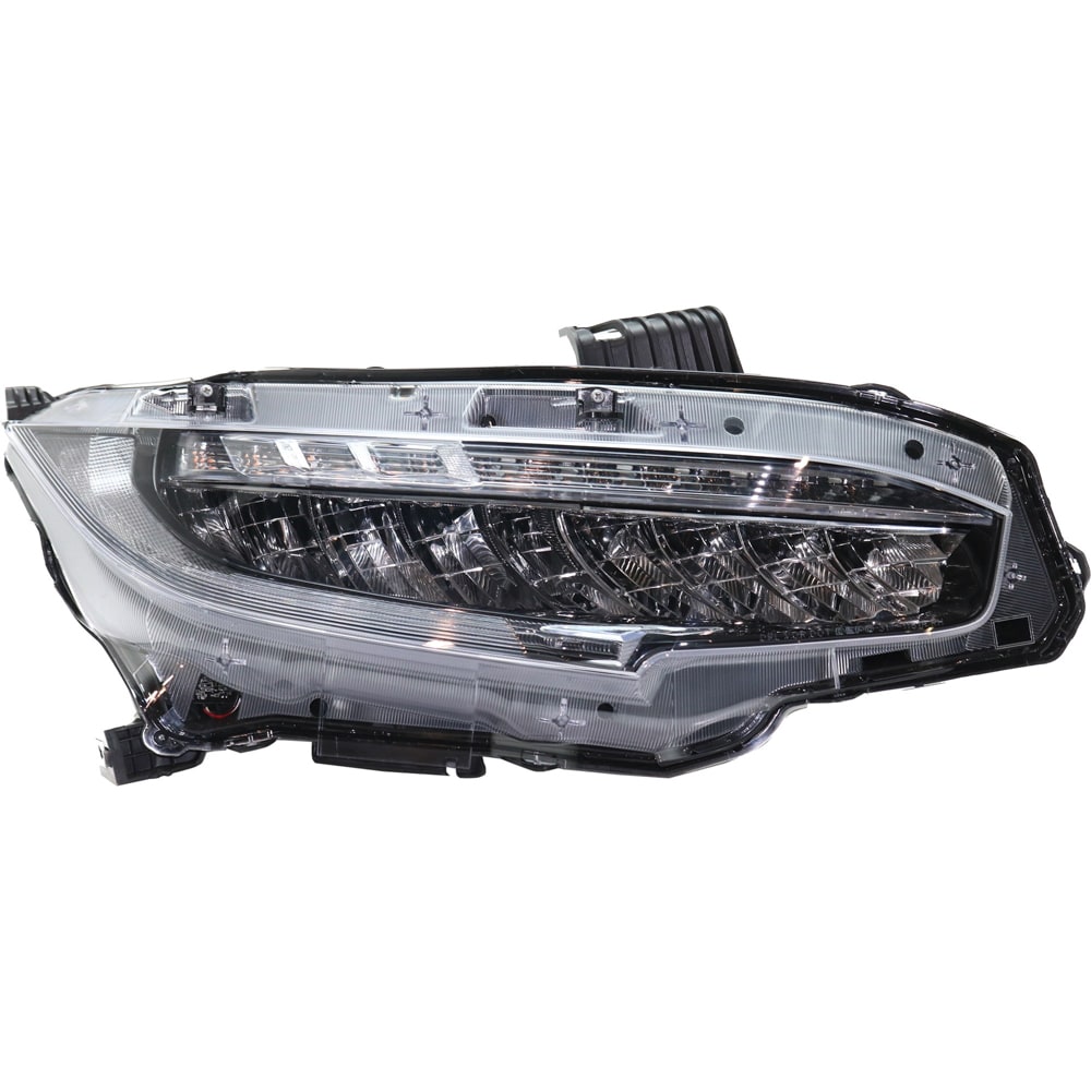 Garage-Pro Passenger Side LED Headlight For Honda Civic 2016-2021 with Bulb(s) Capa Coupe- Hatchback and Sedan- North America Built Vehicle Replaces# 33100tbaa11