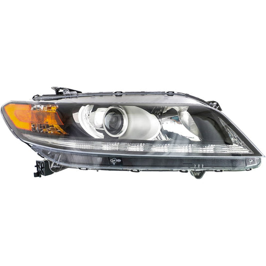 Garage-Pro Headlight Compatible with Honda Accord 2013-2015 Rh Assembly Halogen 6 Cyl Coupe- Capa